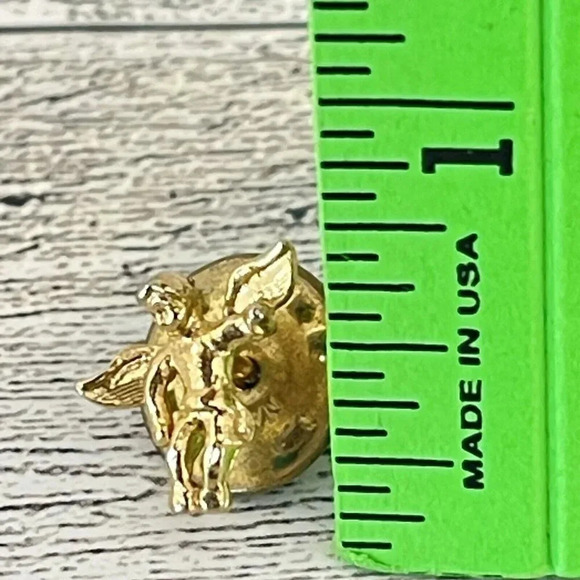 Vintage VTG Angel Pin Cherub Pin Tie Pin Lapel Pin - Picture 4 of 4